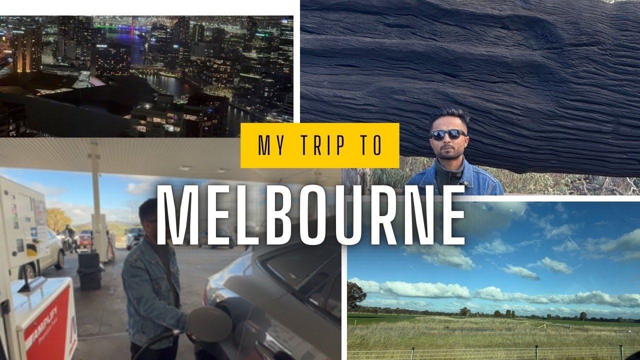 Melbourne Vlog Series -- Day 1 |  Road Trip from Newcastle to Melbourne🚗🚗ft. @bhuonead