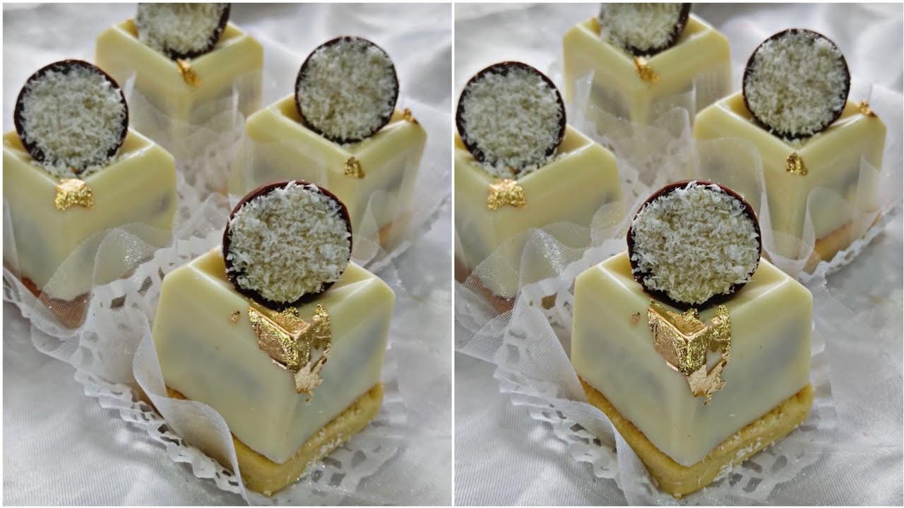 Cube noix de coco 🥥🇩🇿قاطو برستيج 2022 مكعبات جوز الهند بحشو خيالي