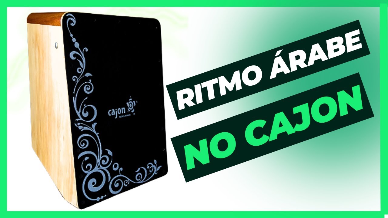 Ritmo Árabe no Cajon
