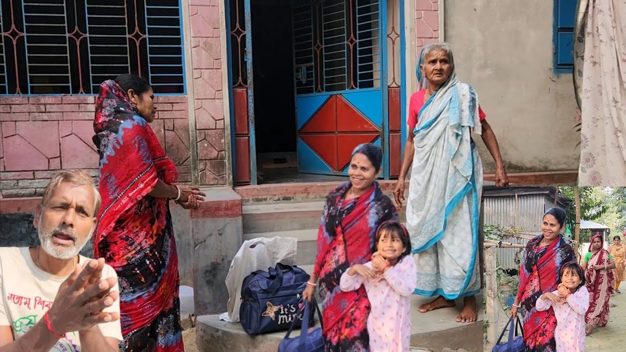 হঠাৎ করে মা বাবার বাড়ি গেলো কেনো । Bangladeshi Village Tour Vlog | Simple Village Daly Vlog |
