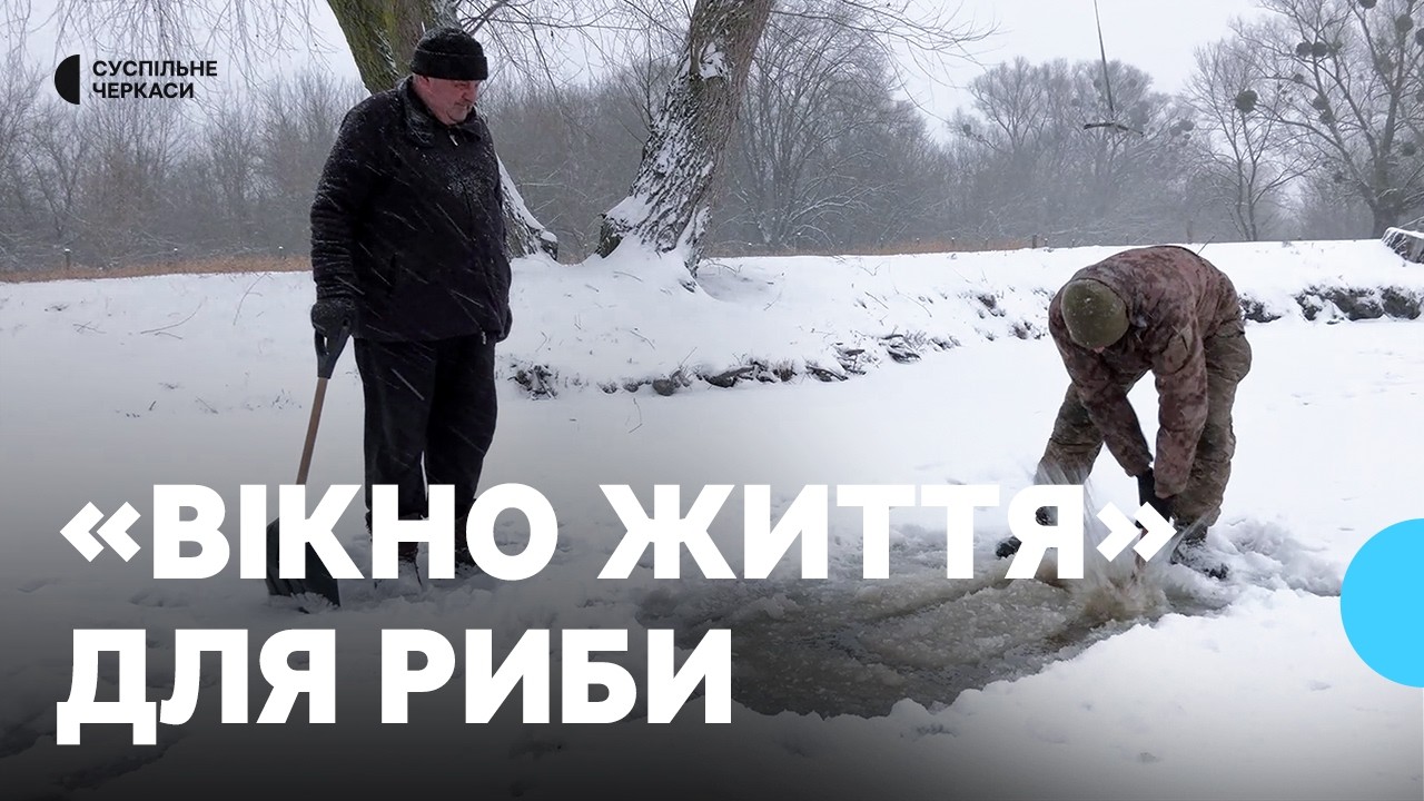 Риба задихається під льодом: як врятувати