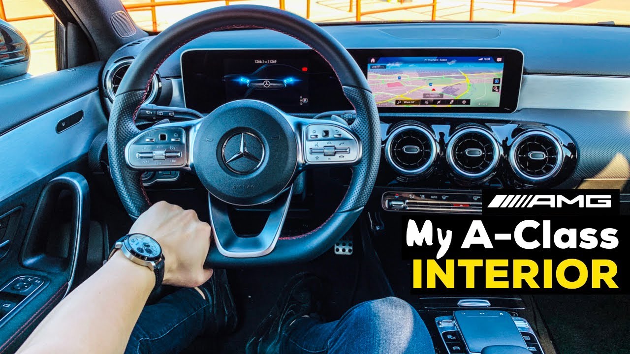 2019 MERCEDES A CLASS FULL REVIEW INTERIOR MBUX AMG Line OWNER'S REVIEW AMG Sport Seats W177