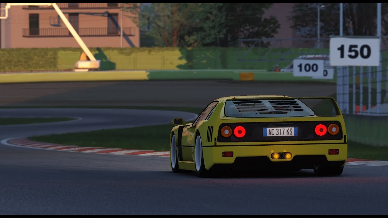 Ferrari F40 Stage 3 - Imola World Record 1:46:737 - Assetto Corsa