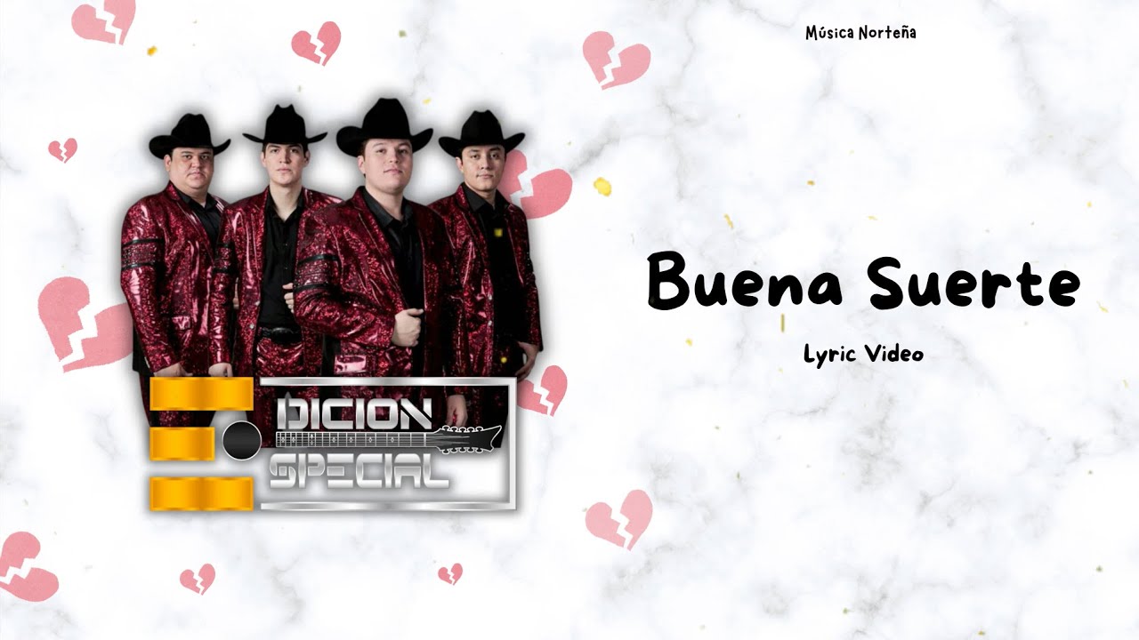 Buena Suerte - Edicion Especial | Lyric Video