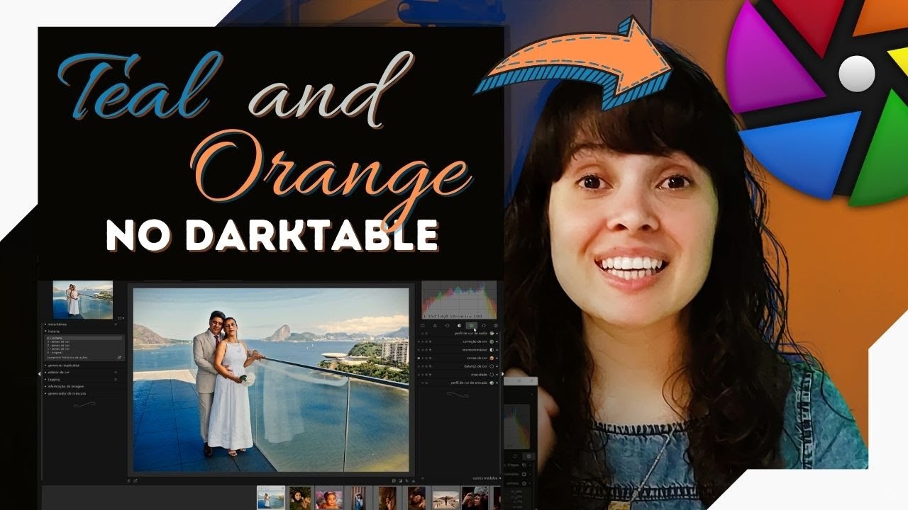 Teal and Orange | Como fazer no Darktable | Tutorial na prática