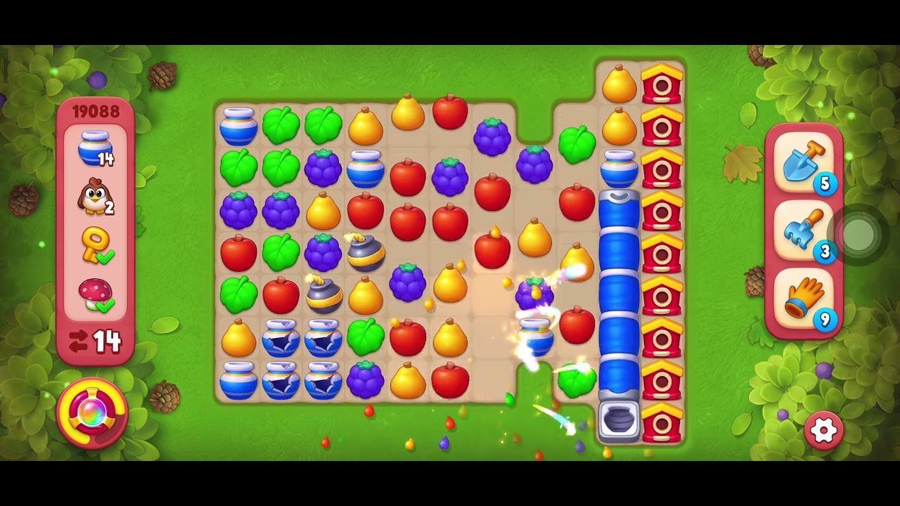 Gardenscapes Level 19088 (Hard Level)