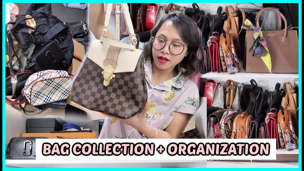 WALA SA PLANONG PAG ORGANIZE AT DECLUTTER NG BAGS! MGA NAIPON KONG BAGS! | rhazevlogs