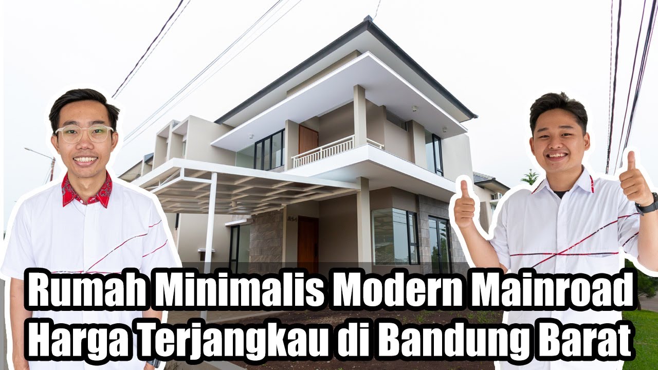 RUMAH MINIMALIS MODERN DENGAN HARGA TERJANGKAU DAN LOKASI MAINROAD - RANTING RESIDENCE BANDUNG