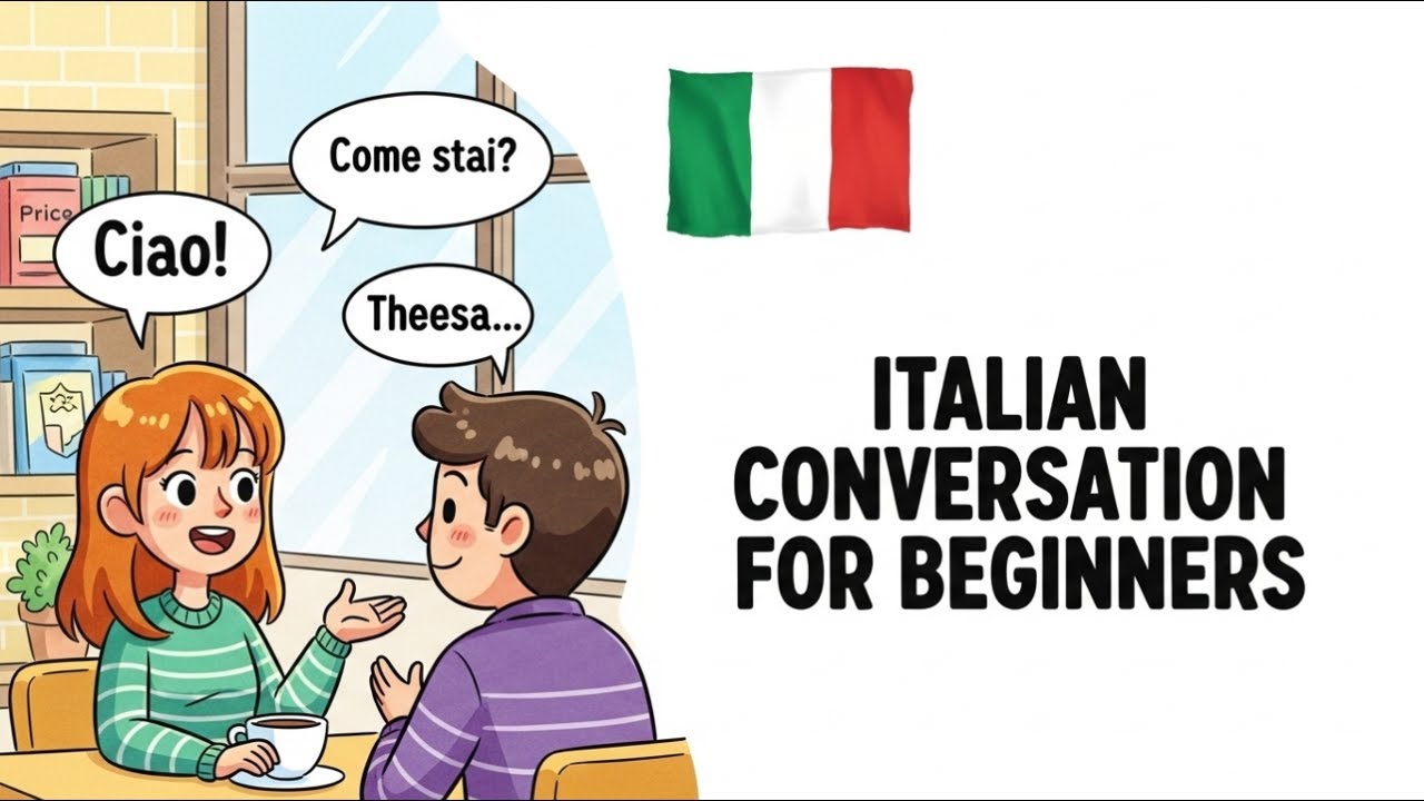 Italian Conversation for Beginners | Learn Italian Easy Dialogues