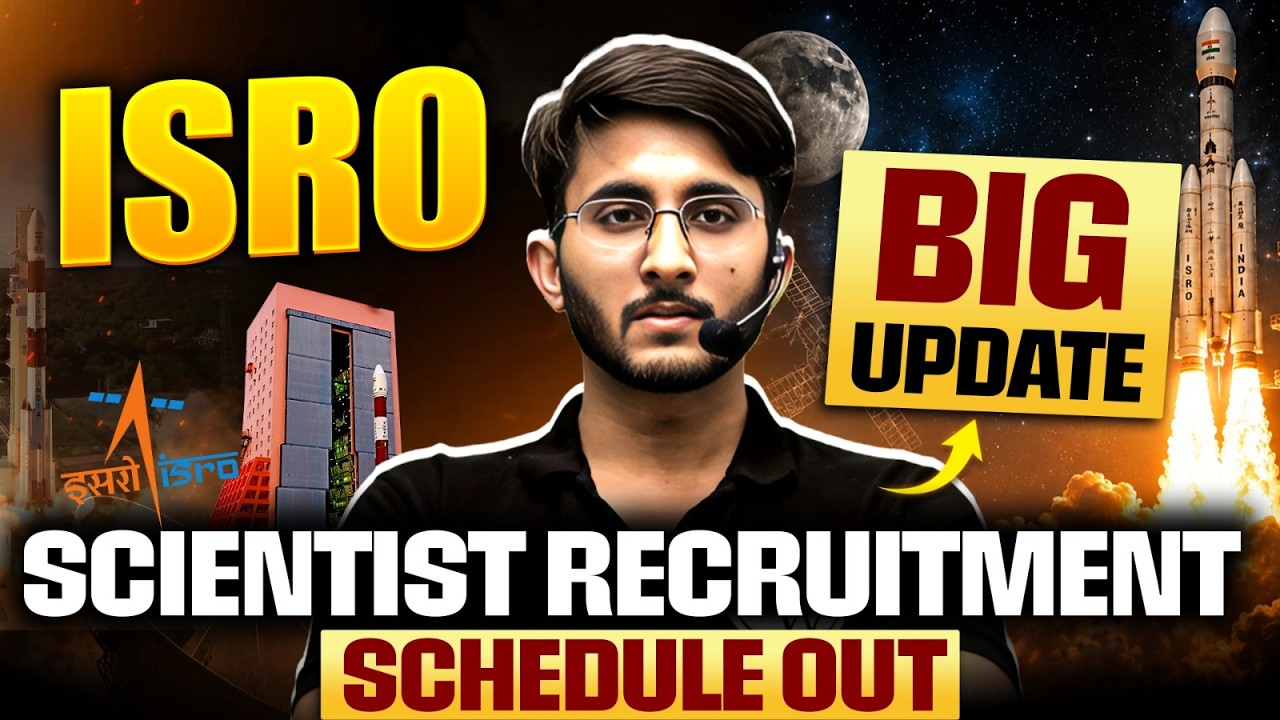 ISRO Recruitment 2026 | Scientist Notification Schedule Out | Latest Update
