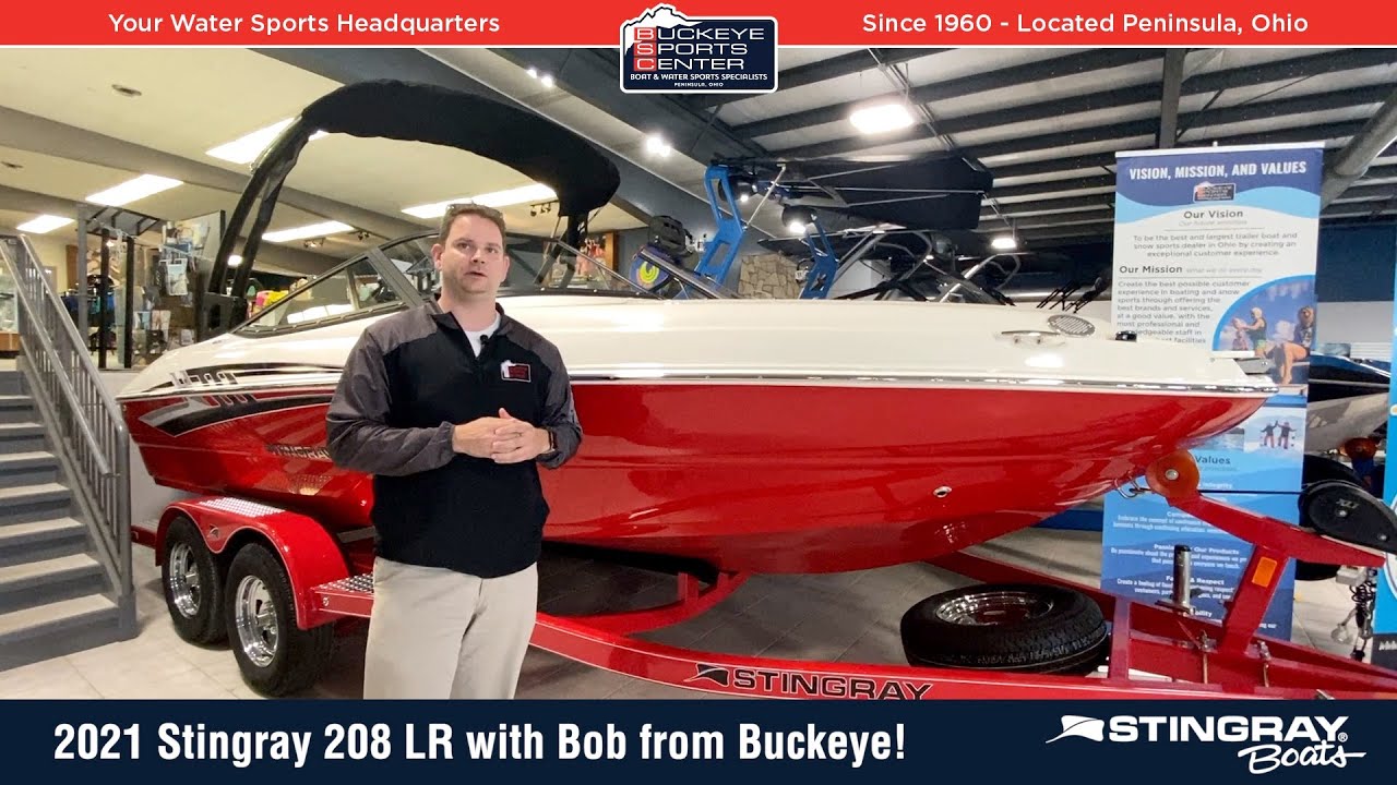 2021 Stingray 208 LR Walk Around Details With Bob