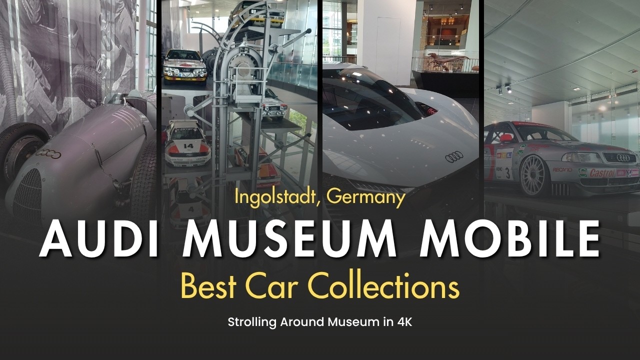 INGOLSTADT, GERMANY - Audi Museum Mobile Full Walking Tour 4K (2026)