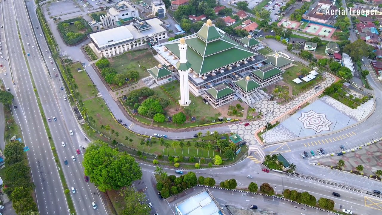 Masjid Al-Azim, Melaka (Aerial View)