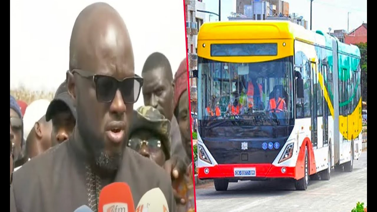 DIRECT - Lancement de la mise en circulation du BRT par le ministre des transports El Malick Ndiaye