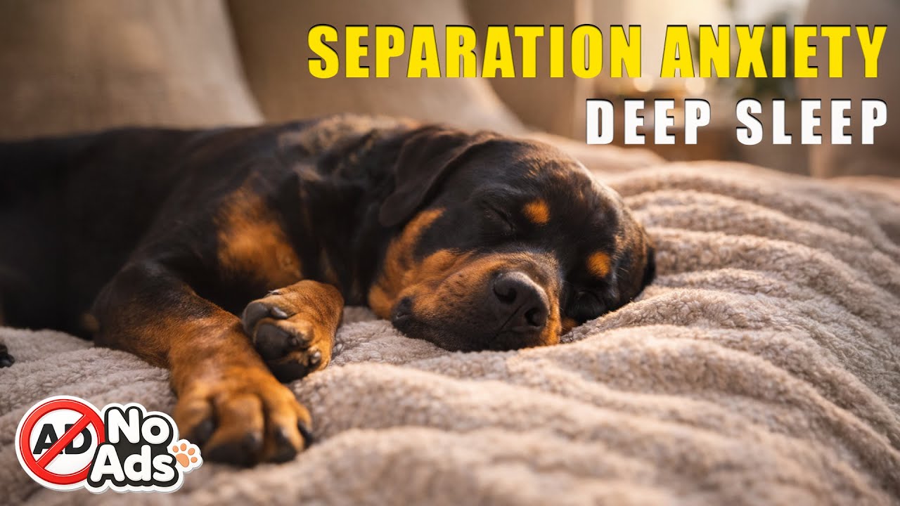 [ 10 Hours ] Calms Severe Dog Anxiety Instantly 💤 432Hz Deep Sleep Music, Dog Sleep Therapy
