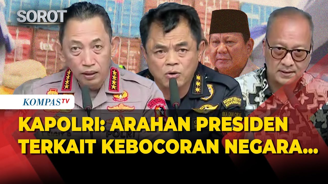 Kapolri, Dirjen Bea Cukai–Menperin Ungkit Arahan Prabowo saat Pengungkapan 87 Kontainer Ekspor CPO