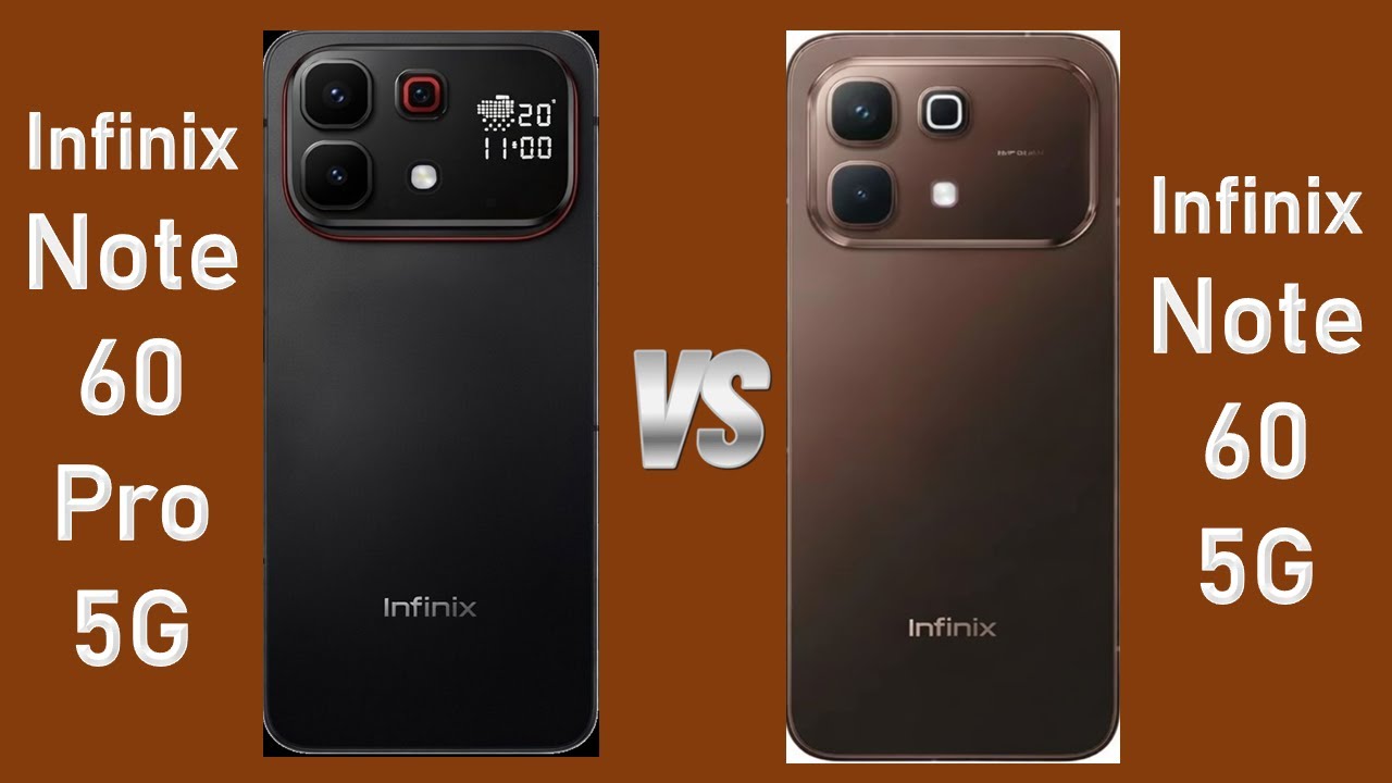 Infinix Note 60 vs Infinix Note 60 Pro