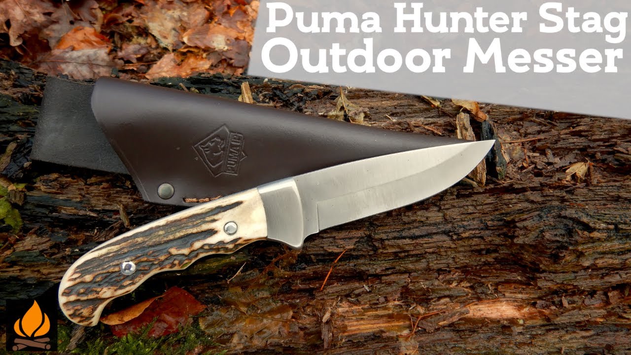Puma IP Outdoor Hunter Stag - Günstige Bushcraft und Jagdmesser Perle