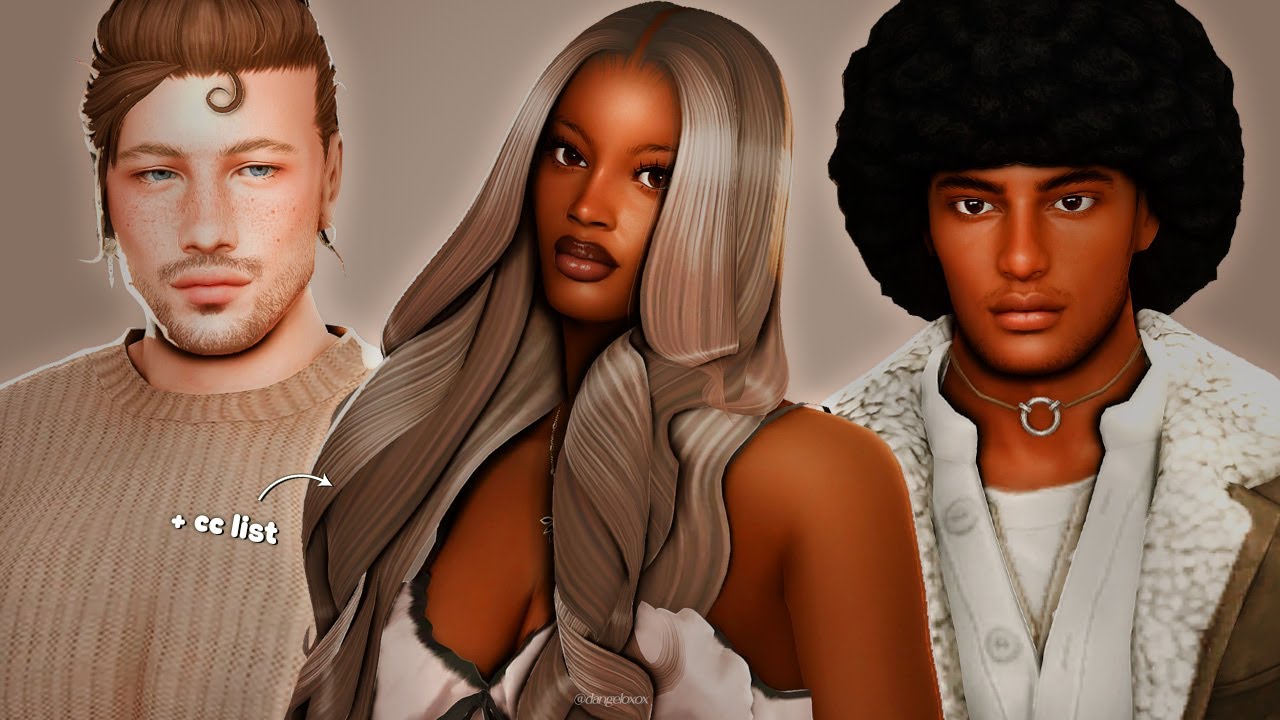 williams family REFRESH (w/ cc list) | the sims 4
