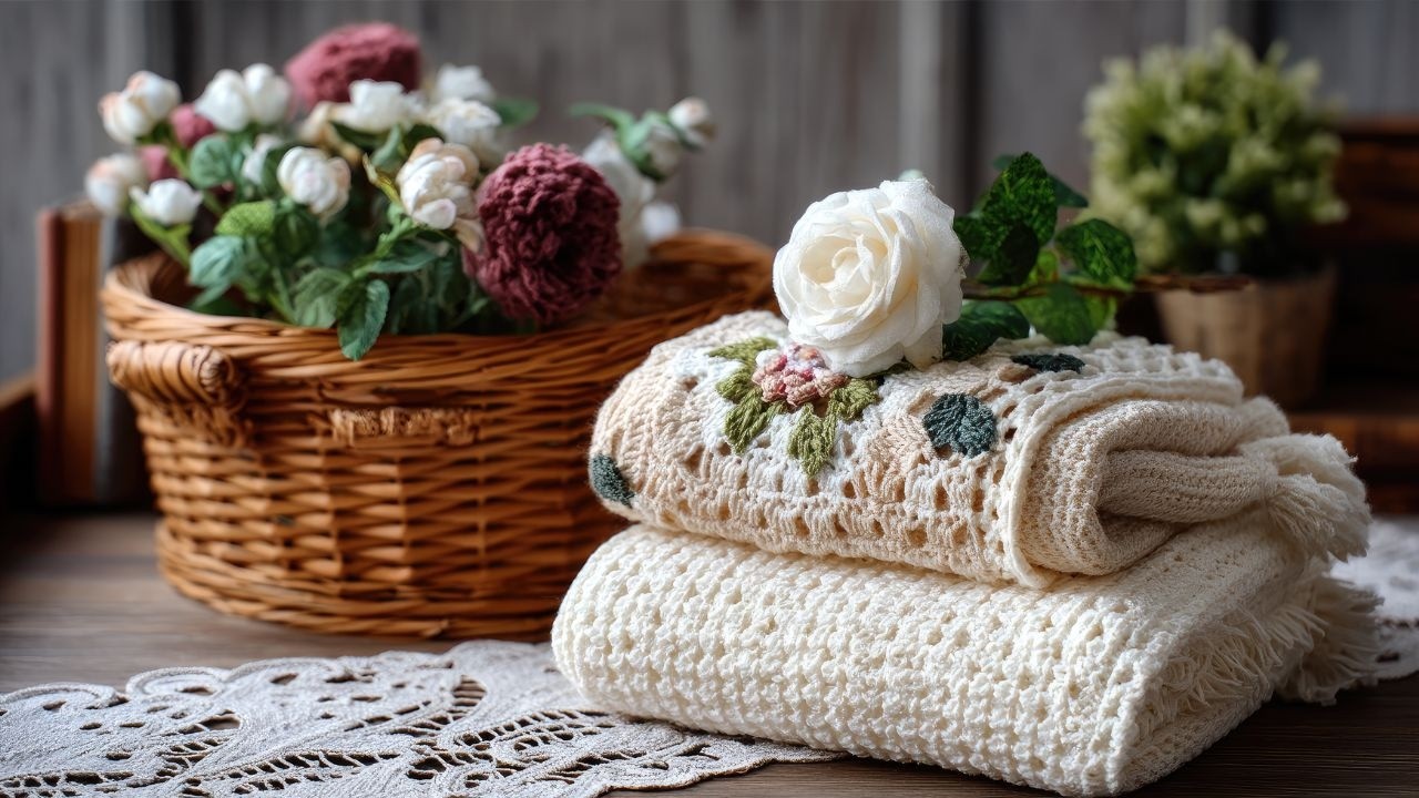 Crochet Your Dream Home | Shabby Chic Decor Ideas Full of Whimsical Charm