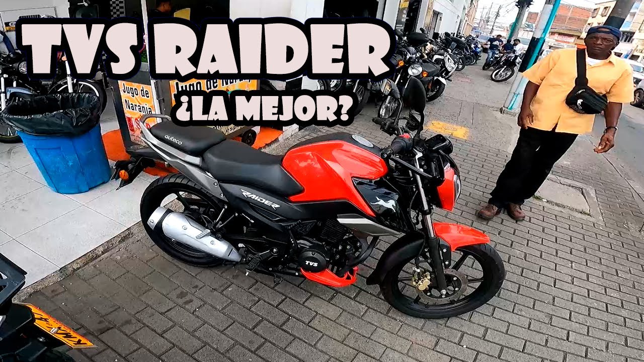 TVS Raider 125 ¿que le hace falta? Tecnología