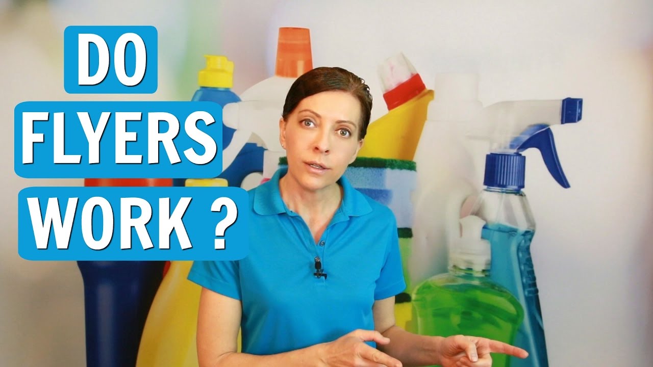 Are Flyers Effective for Getting Cleaning Jobs for House Cleaners?