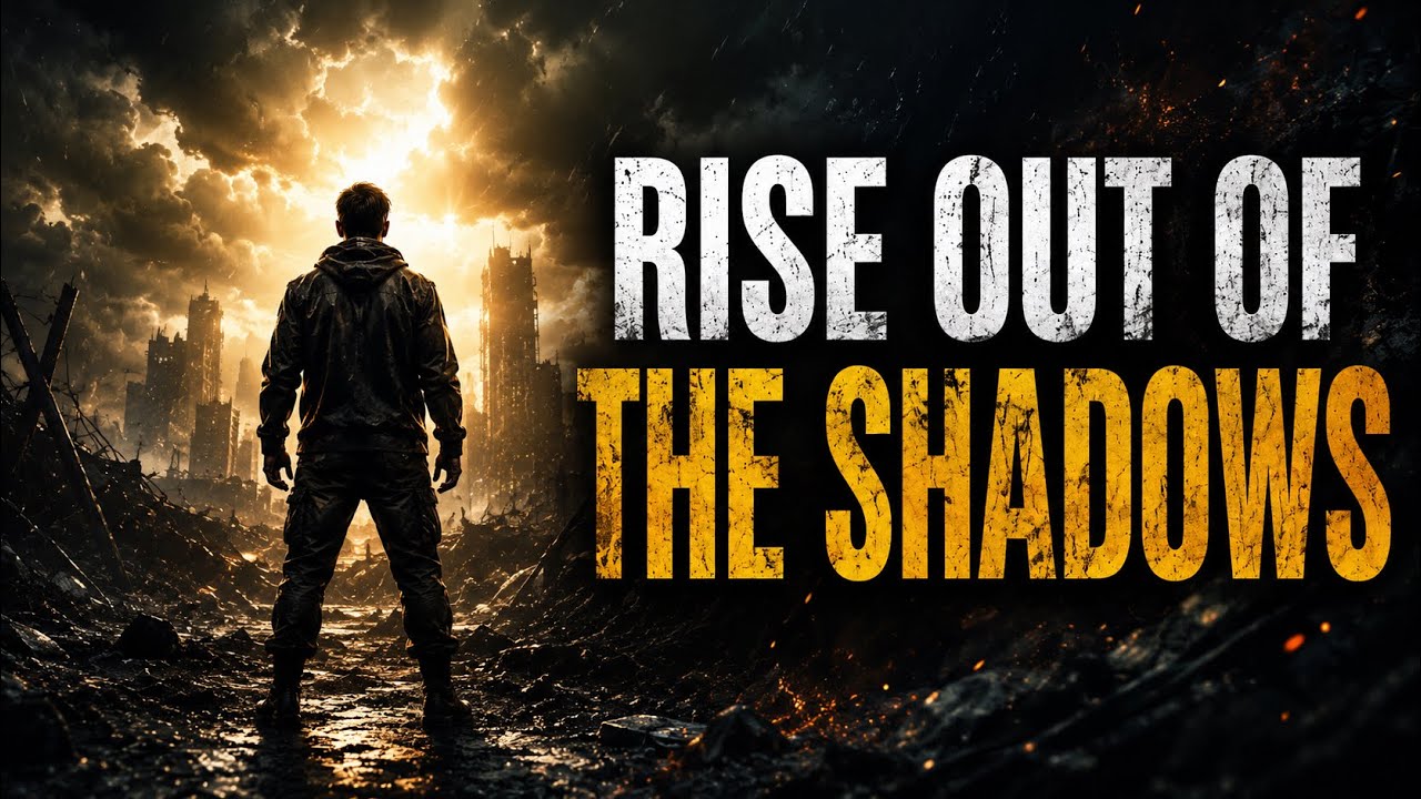 RISE OUT OF THE SHADOWS | Epic Christian Rock Anthem of Hope & Victory (Official Lyric Video)