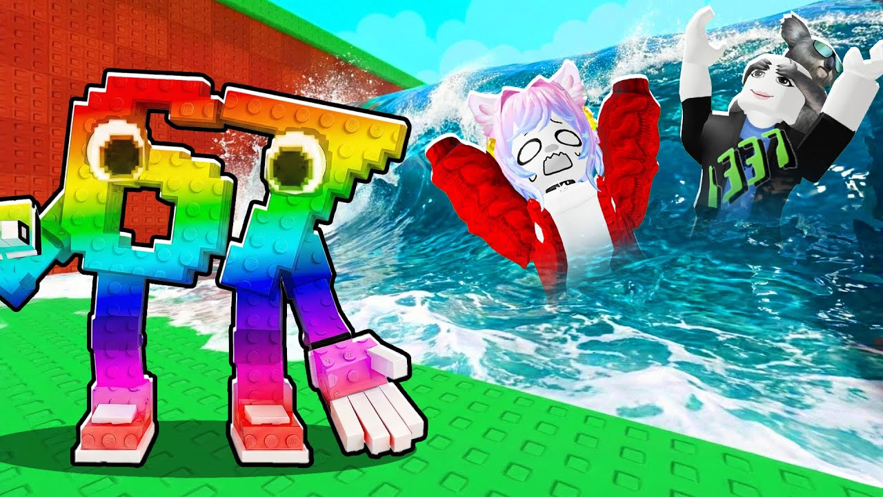 SCAPPO DA UNO TSUNAMI PER RUBARE BRAINROT RARISSIMI SU ROBLOX. 🌊🧠