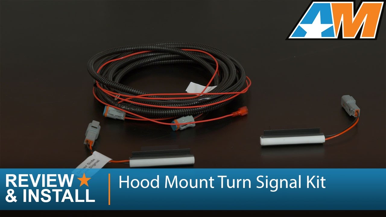 2005-2014 Mustang Hood Mount Turn Signal Kit Review & Install