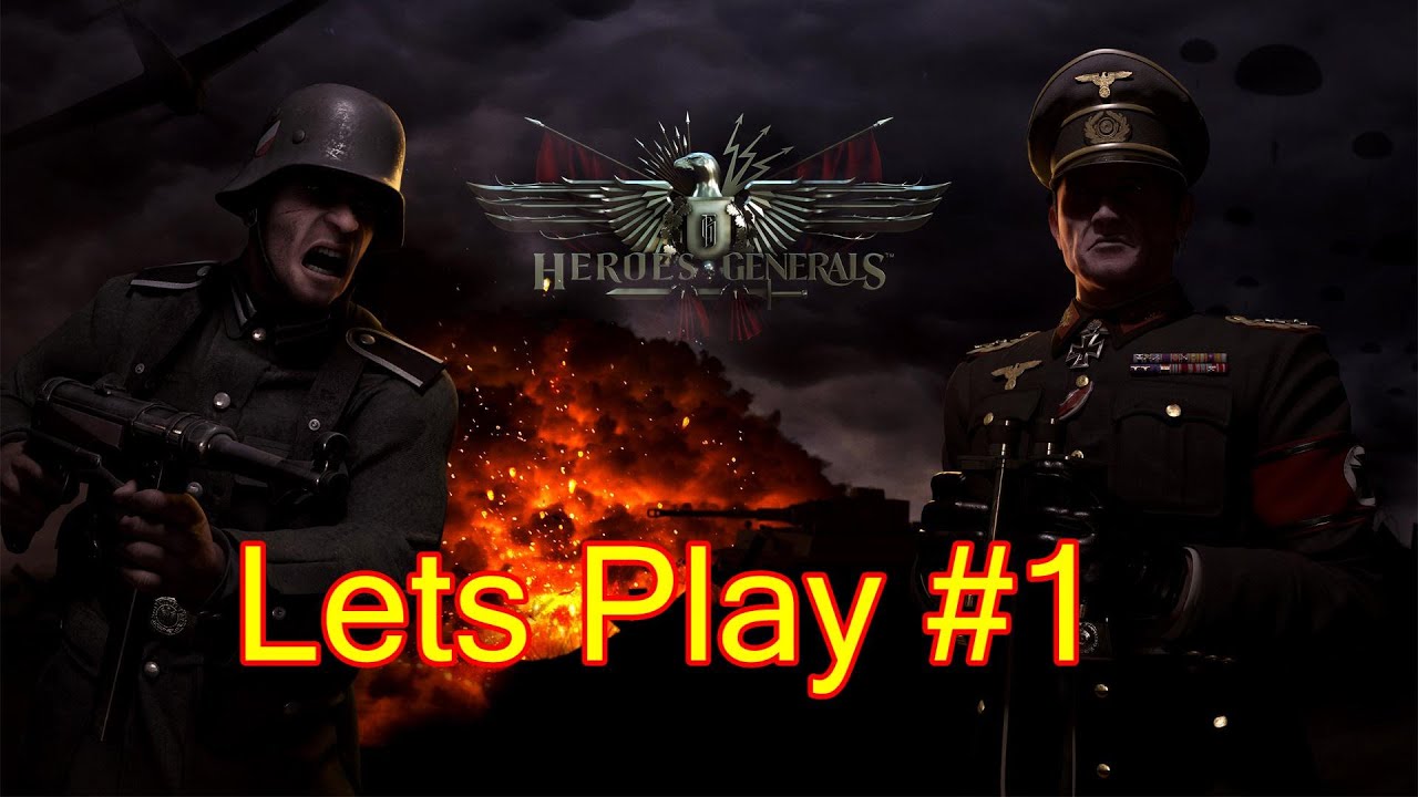 [HD] Let's Play #1 [Paratrooper / MP40 / Infantrie] Heroes and Generals Beta