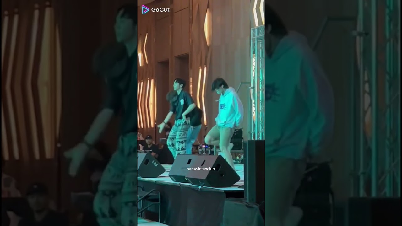 GMMTV Outing 2023 - Night Party - Pond, Joong, Louis Dance to Maniac - Stray kids