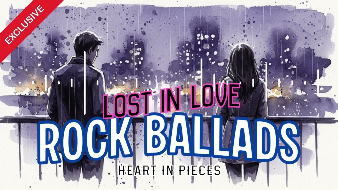 HEART IN PIECES 💔 1 Hour Sad Rock Ballads (Deep Broken Slowrock)