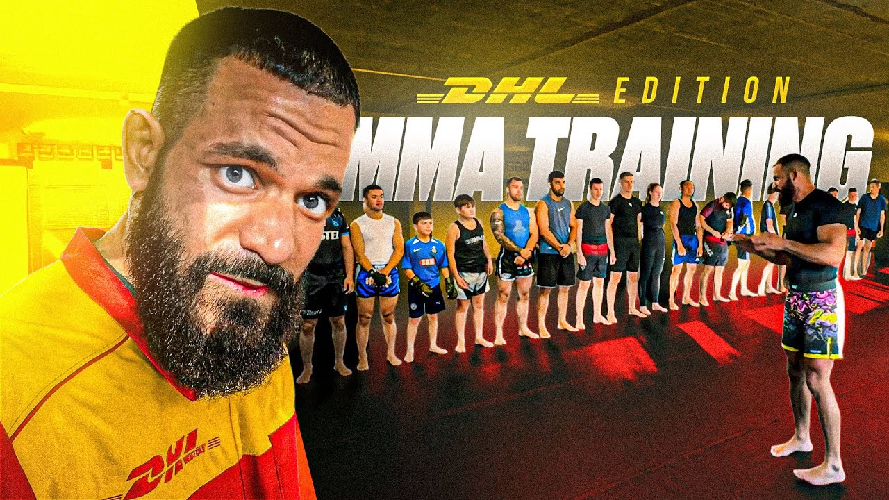 AUF DER SUCHE NACH NEUEN DHL MITARBEITERN 🤣 ICH LEITE EIN MMA TRAINING 🥊