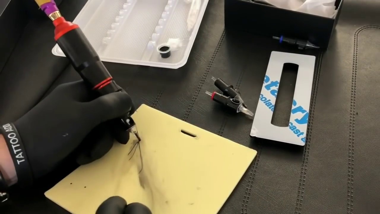 APPRENDRE A TATOUER : VOTRE PREMIERE MACHINE ROTATIVE