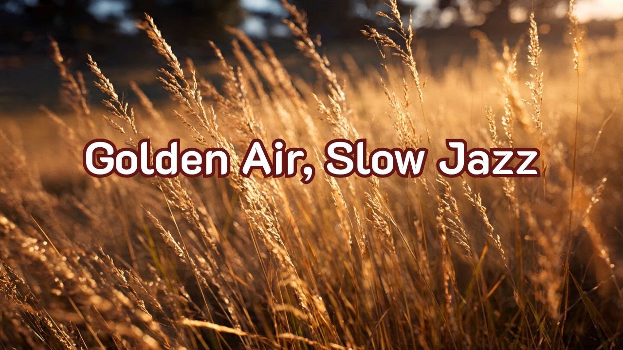 Soft Jazz Instrumental 🌾 Sunlit Grassland & Easy Afternoon Calm