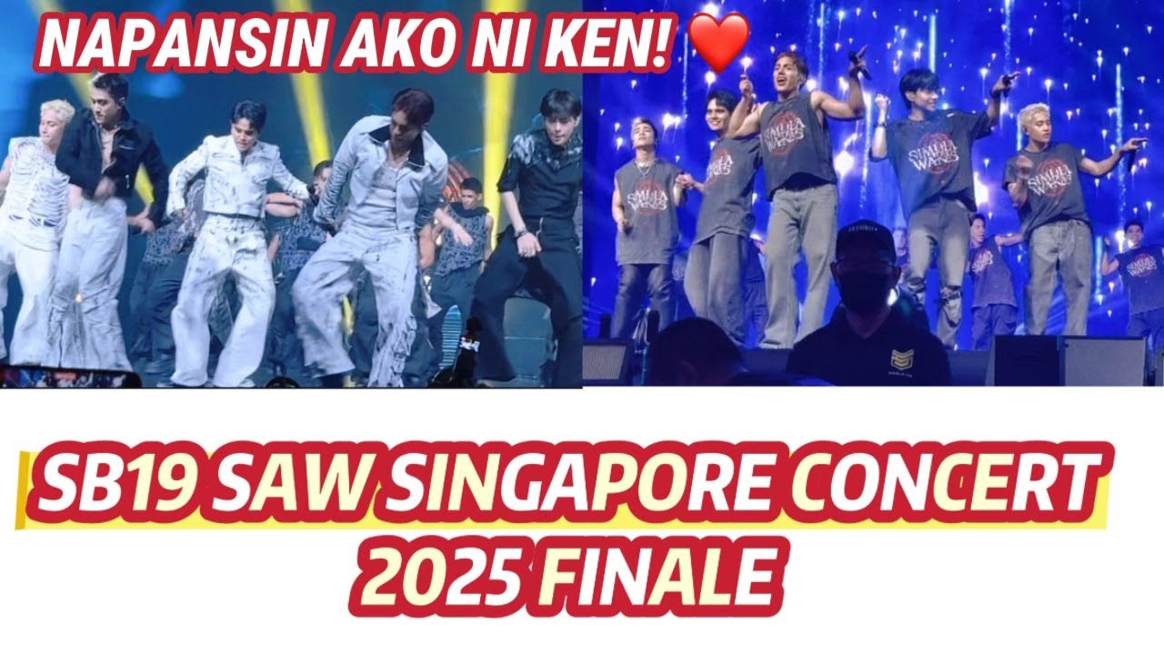 SB19 SINGAPORE SAW CONCERT {FAN CAM) Part 8