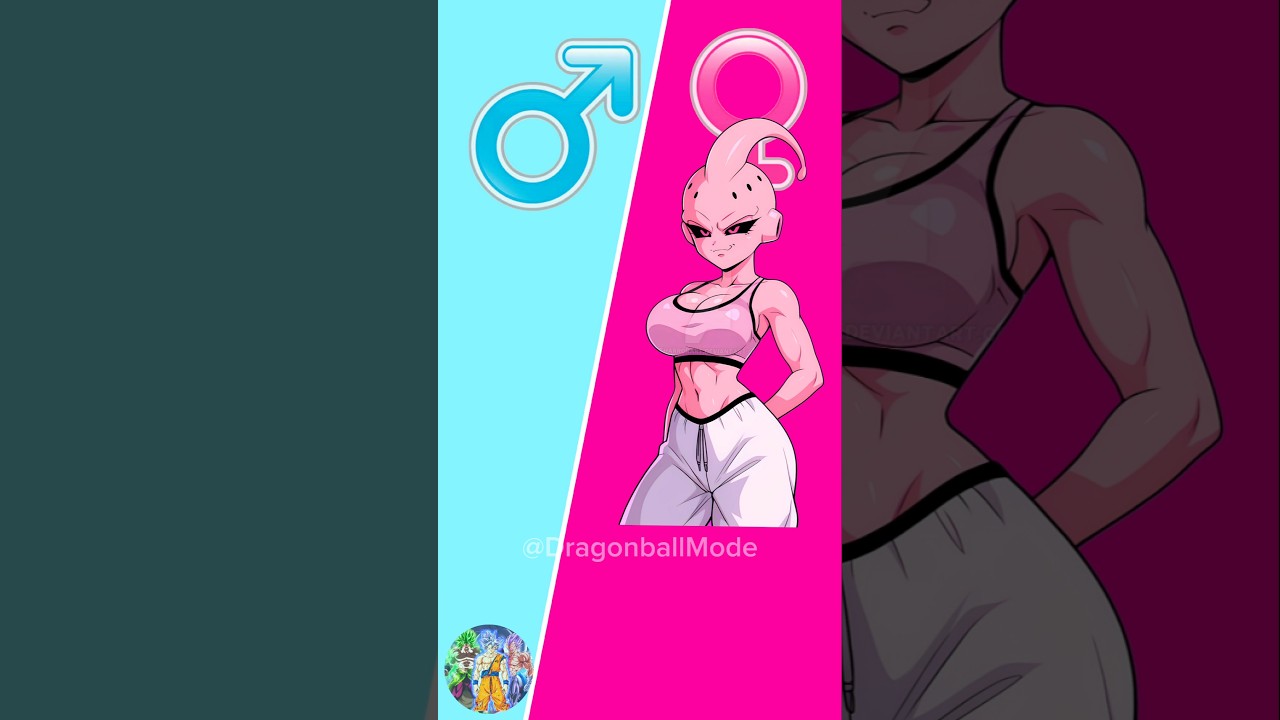 Dragon ball Character Genderbender Swap Fusion 
