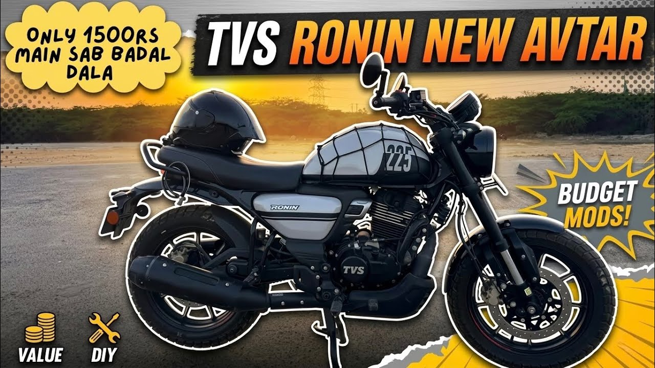 TVS RONIN 225 NEW AVTAR 🔥🔥 @SANJU1001VLOGS 