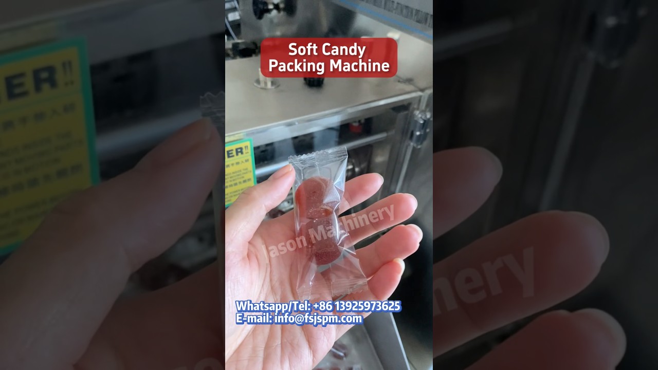 Soft Candy Packing Machine #softcandy #candy #packagingmachine #packingmachine #shorts #short