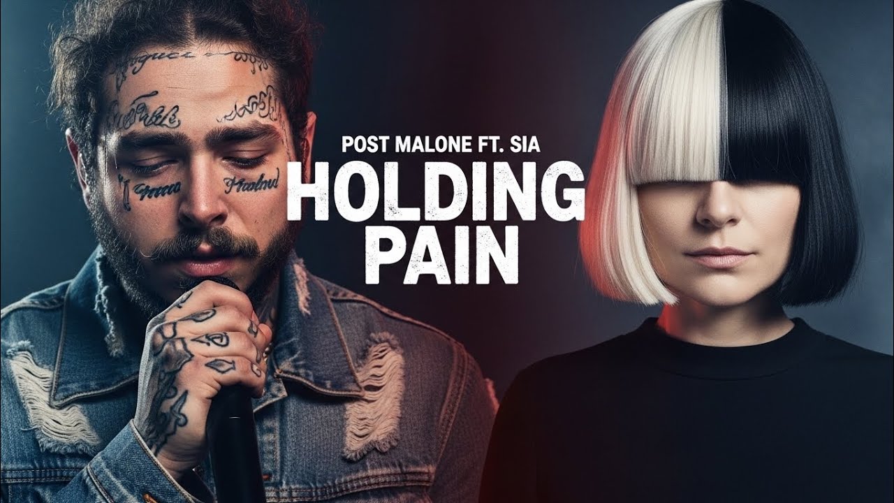Holding Pain - Post Malone ft Sia | Lyrics Video 