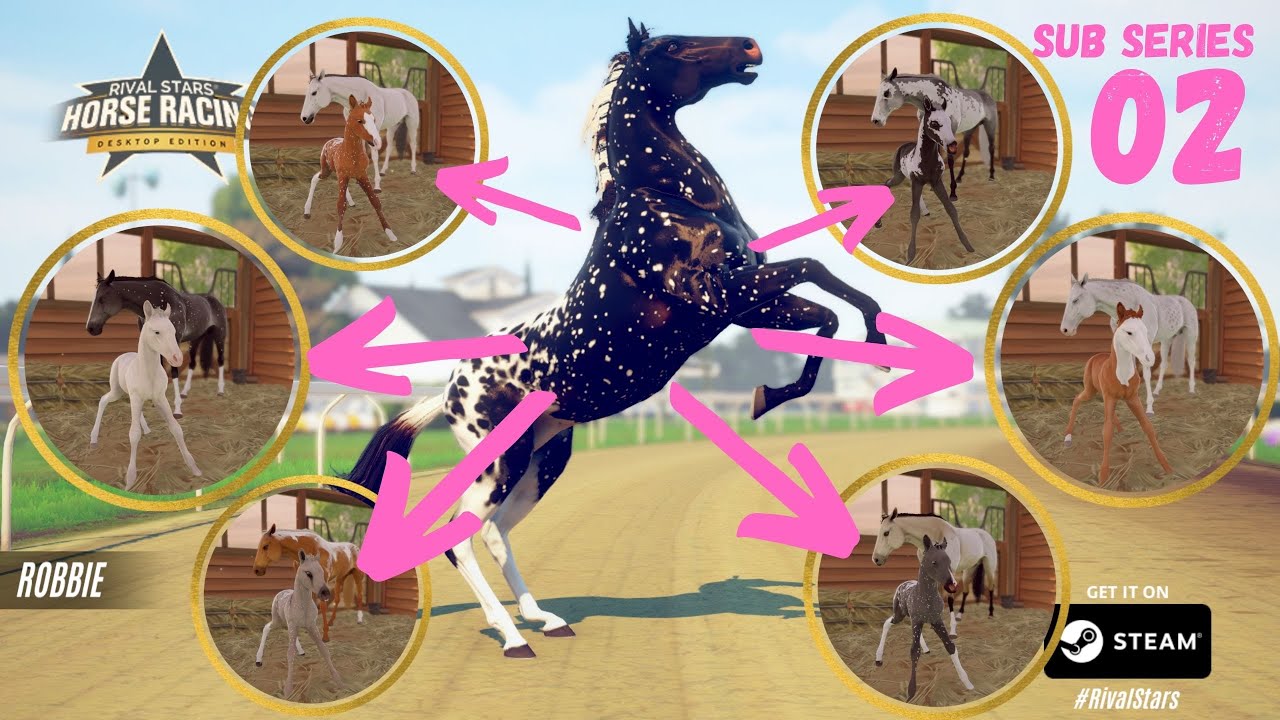 Breeding my new custom stallion with all my OG mares... Rival Stars Horse Racing