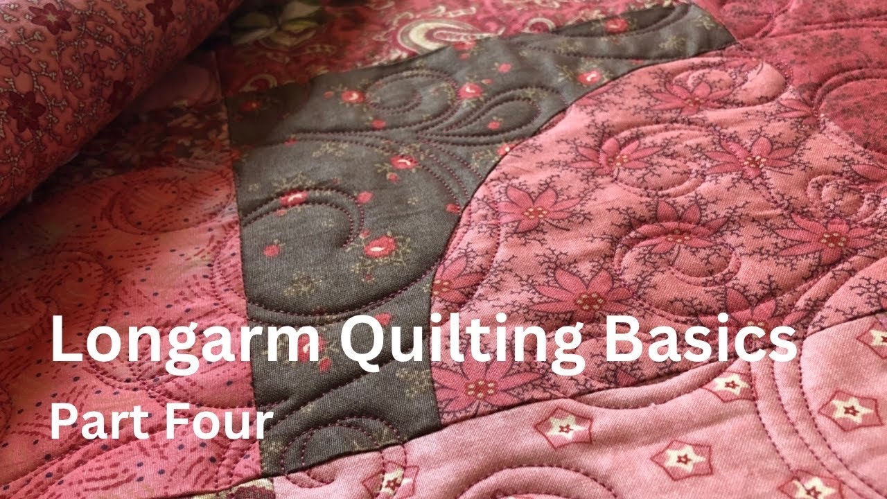 Как перенастроить пантограф на Longarm — Основы стежки на Longarm, часть 4