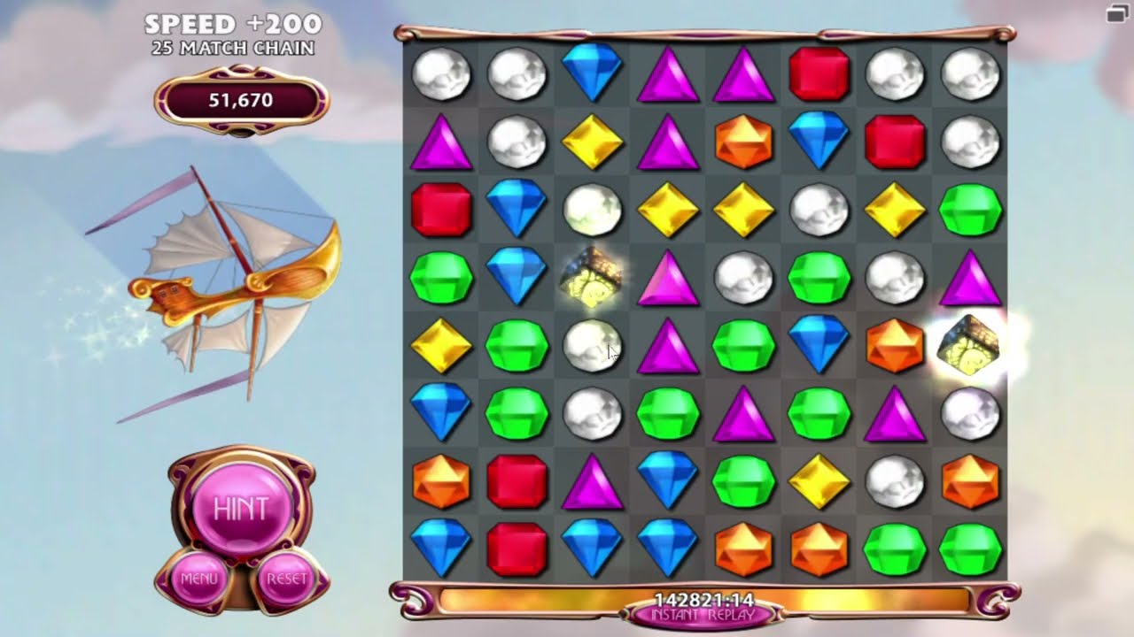 Trying Sandbox Mode on Bejeweled 3 Plus
