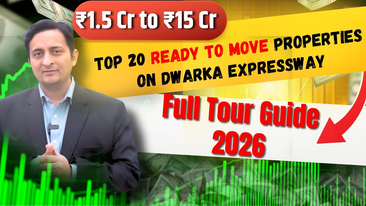 Top 20 Ready to Move in Luxury Projects in Dwarka Expressway in 2026 #gurgaonrealestate