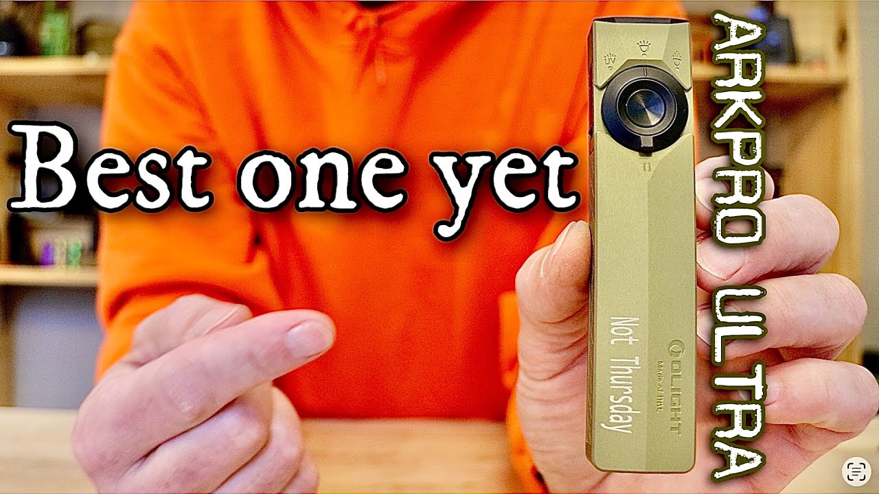 Это лучшее, что они сделали на данный момент: обзор ультрафонарик Olight Arkpro.