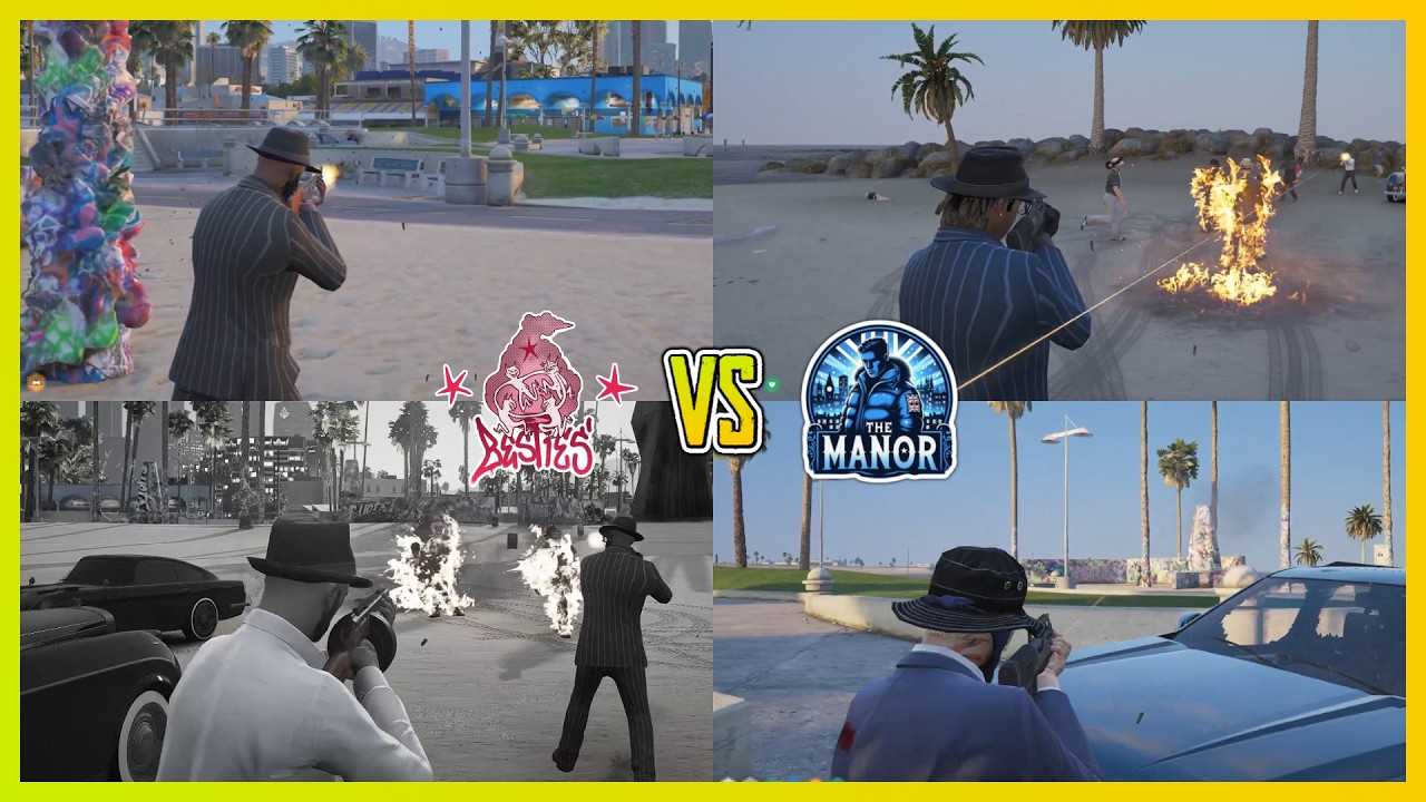 Besties Collect Their Debt From The Manor | NoPixel 4.0 GTA RP