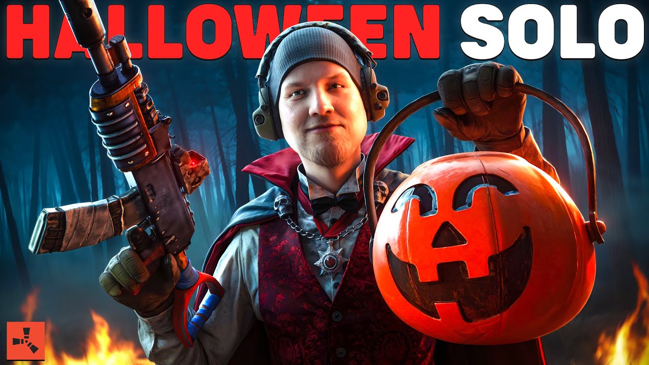 Rust - 20000 HOUR SOLO VS HALLOWEEN UPDATE