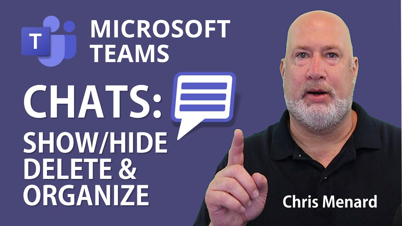 Teams chats: 3 things you need to know - hide chats, delete messages and organize your chats
