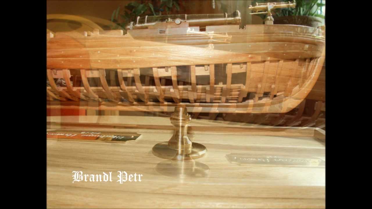 historic ship model-chaloupe armee-1834.wmv