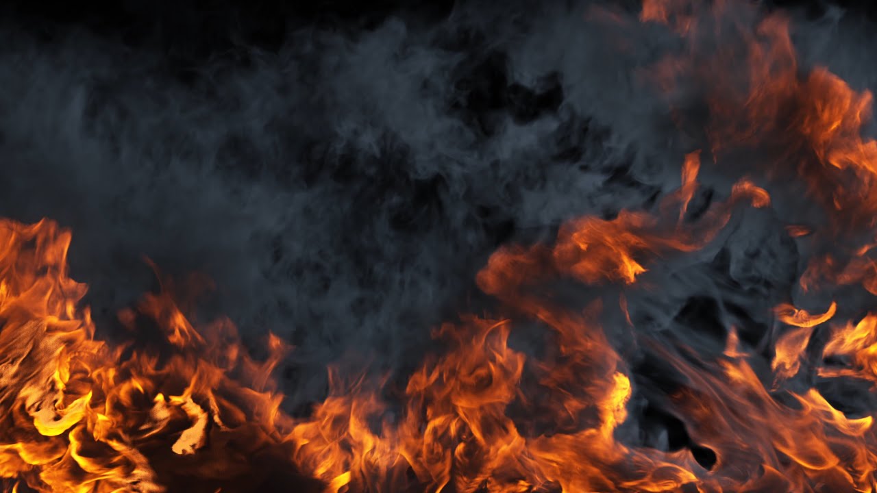 Burning Fire Background 4K - Soothing Fireplace For Relaxation